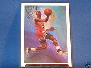Michael Jordan 1990 91 Hoops #358 Chicago Bulls Checklist  