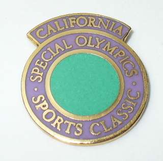 SPECIAL OLYMPICS SPORTS CLASSIC LAPEL PIN~CALIFORNIA  