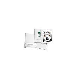  Min Qty 250 Foil Stamped Expandable Folders, Two Pocket, 9 