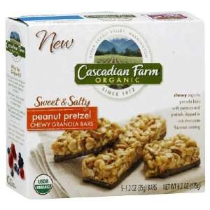 Cascadian Farm   Sweet & Salty Granola Bars   Peanut Pretzel   5 bars 