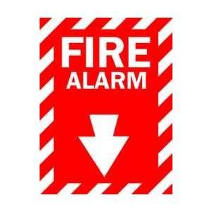 Sign,14x10,fire Alarm   BRADY  Industrial & Scientific