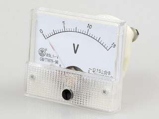 New Analog Volt Panel Meter Gauge AC 0~15V 85L1  