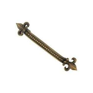   Cabinet Hardware 7232 Chambord Fleur De Lis 4 Pull Pull Copper Bright