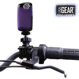  Gear Action Ready Handlebar Camera / Camcorder Video Mount for Flip 