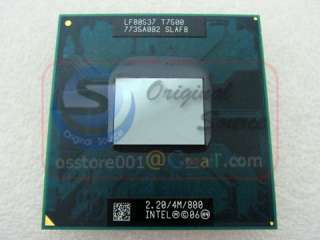 OEM Intel Core2 Duo T7500 2.2G SLAF8 SLA44 Socket P CPU Processor 2 