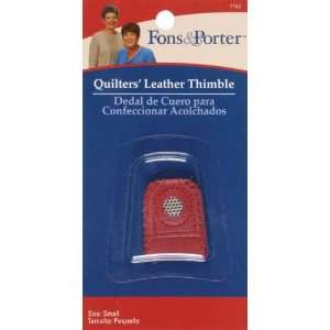  Fons & Porter Quilters Leather Thimble  Small