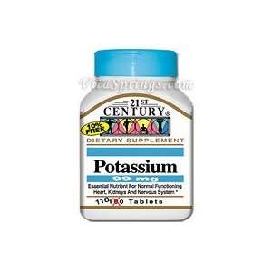 Potassium 99 mg 110 Tablets, 21st Century Health 