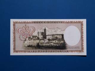 Reproduction Italy 50000 Lire 1967   1974  