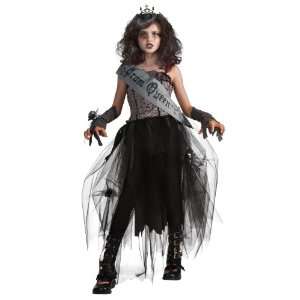 Lets Party By Rubies Costumes Goth Prom Queen Child Costume / Black 