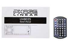 Phaselinear Jensen UV8035 3.5 Car Stereo DVD/CD Player Touchscreen 