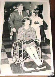 John F. Kennedy Hospital Card Jackie JFK  