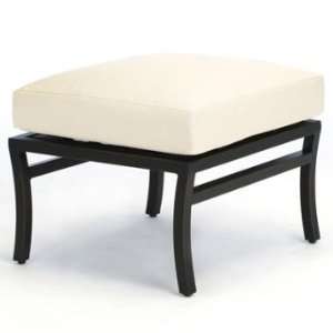  Outdoor Ottoman with Cushion   Meridian Putty   Grandin 