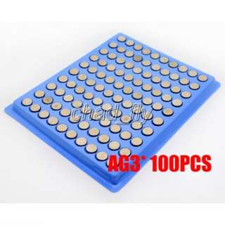 100x AG3 LR41 LR736 392 392A SR41SW CX41 SR736 SR41 Cell Button Watch 