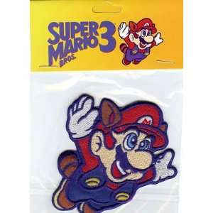   Nintendo Super Mario 3 Patch   Flying Mario (Iron On) Toys & Games