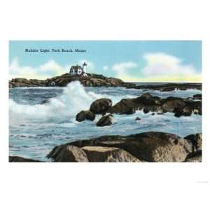   of the Nubble Lighthouse Premium Poster Print, 24x32