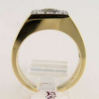 75 CT Diamond Mens Ring Set in 14k Gold  