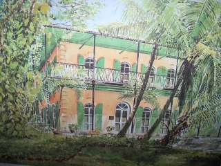 KEY WEST FL Ernest Hemingways House PRINT Erik Speyer  