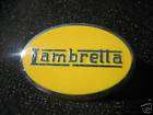 LAMBRETTA key fob leather chain ring scooter target mod who ska red 
