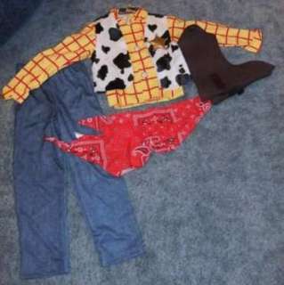  costume 5 pieces large 10 12 disney woody costume from toy story set