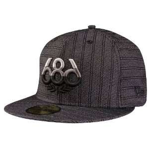  686 Square Texture Flexfit Hat (Black)