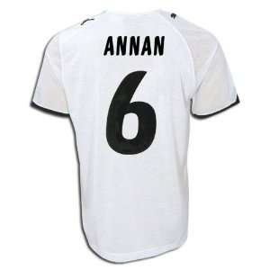   Anthony Annan Ghana Home Replica Soccer Jersey 2010