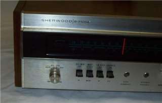 VINTAGE SHERWOOD S 7100A STEREO RECEIVER ,,WORKS GREAT  
