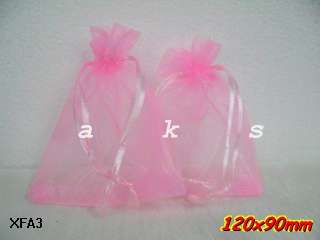 Large Size Assorted Organza wedding Jewelry Packing favor gift bag 