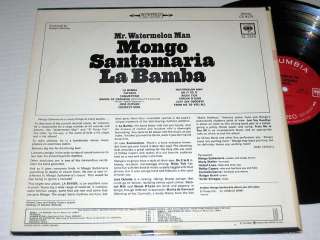 MONGO SANAMARIA Mr. Watermelon Man/La Bamba COLUMBIA Stereo  
