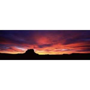 Buttes at Sunset, Chaco Culture National Historic Park, New Mexico 