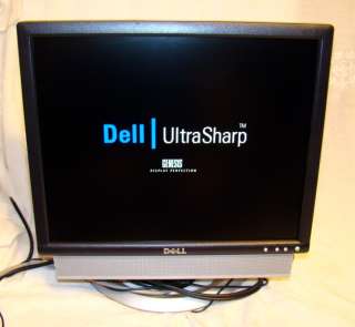 DELL ULTRA SHARP 1704FPVt 17 LCD MONITOR W/ SOUND USB  