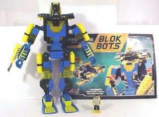 Mega Bloks SCUBA Transforming Bots Building Set #9341  