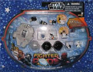 NEW Star Wars Fighter Pods MILLENNIUM FALCON PACK with 12 Figures 
