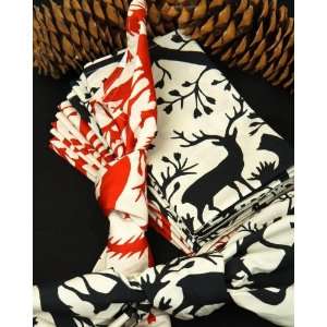  Dransfield & Ross Zoology Napkin   Red