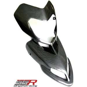  Ducati Carbon Fiber Headlight Cowl Hypermotard 796 1100 