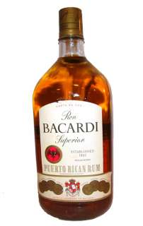 Bacardi Rum Superior Gold Carta De Oro 1.75L OLD & RARE  