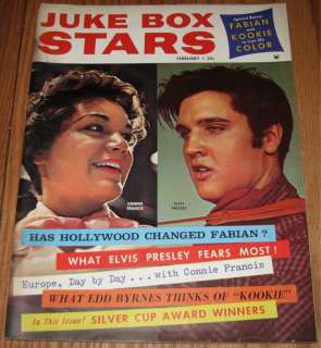 1960 Juke Box Stars #4 Elvis Presley/Sal Mineo/Dion EXC  