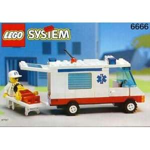 Lego Classic Town Ambulance 6666 Toys & Games