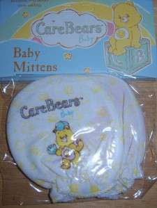 New Care Bear Mittens, Baby Shower, Diaper Cake, Funshine, Love A Lot 