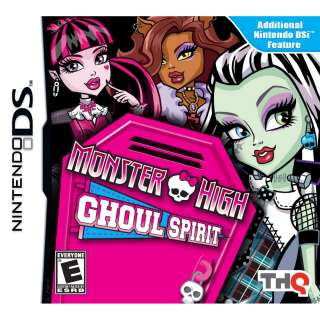 A43 Brand New Sealed Monster High Ghoul Spirit Nintendo DSi DS Game 