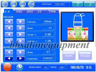 Ultrasonic Cavitation Liposuction Body Slim Spa Machine  