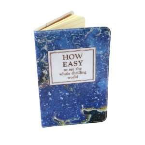  How Easy Blue Moleskine Notebook Cover