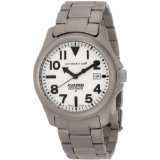 Momentum 1M SP00W0 Atlas White Dial Titanium Bracelet Watch