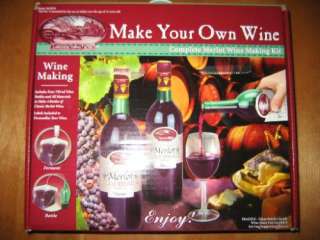 Make Your Own Wine  Complete Merlot Wine Making Kit by Lakeview 