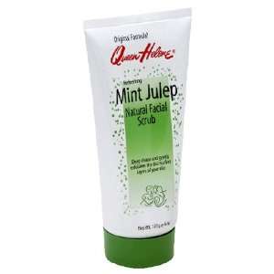 Queen Helene Mint Julep Natural Facial Scrub, 6 Ounce Tube (Pack of 6)