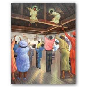  Angels in the Rafters by Sarah Jenkins   36 x 24 inches 