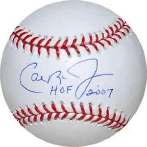 Cal Ripken Jr. Signed Baseball   Inscribed HOF   Autographed Baseballs
