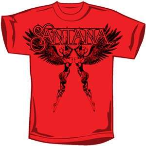  Santana   T shirts   Band Clothing