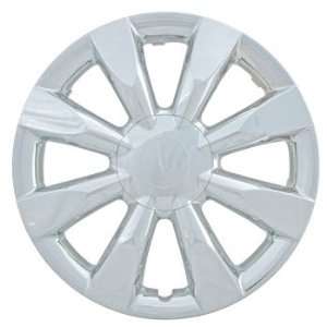    15C 15 Inch Clip On Chrome Finish Hubcaps   Pack of 4 Automotive