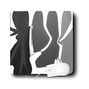    Florene Contemporary   Shades Of Gray   Mouse Pads Electronics