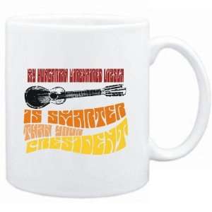 Mug White  My Hungarian Wirehaired Vizsla is smarter than 